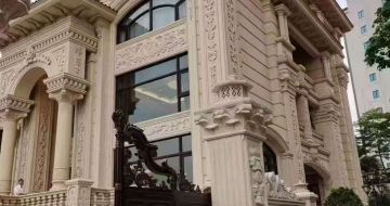 长春黄金麻别墅外墙异形定制