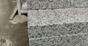 长春芝麻白楼梯踏步