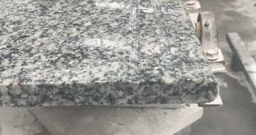 长春芝麻白楼梯踏步 芙蓉白