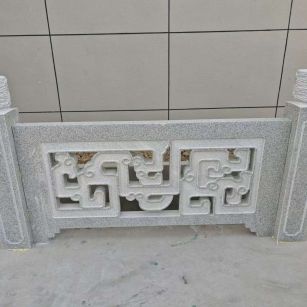 长春芝麻白河道栏杆 桥栏杆