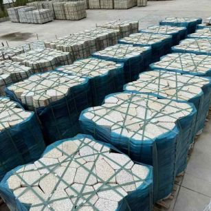 长春黄金麻冰裂纹 碎拼