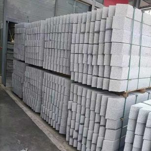 长春芝麻白树围石 树池
