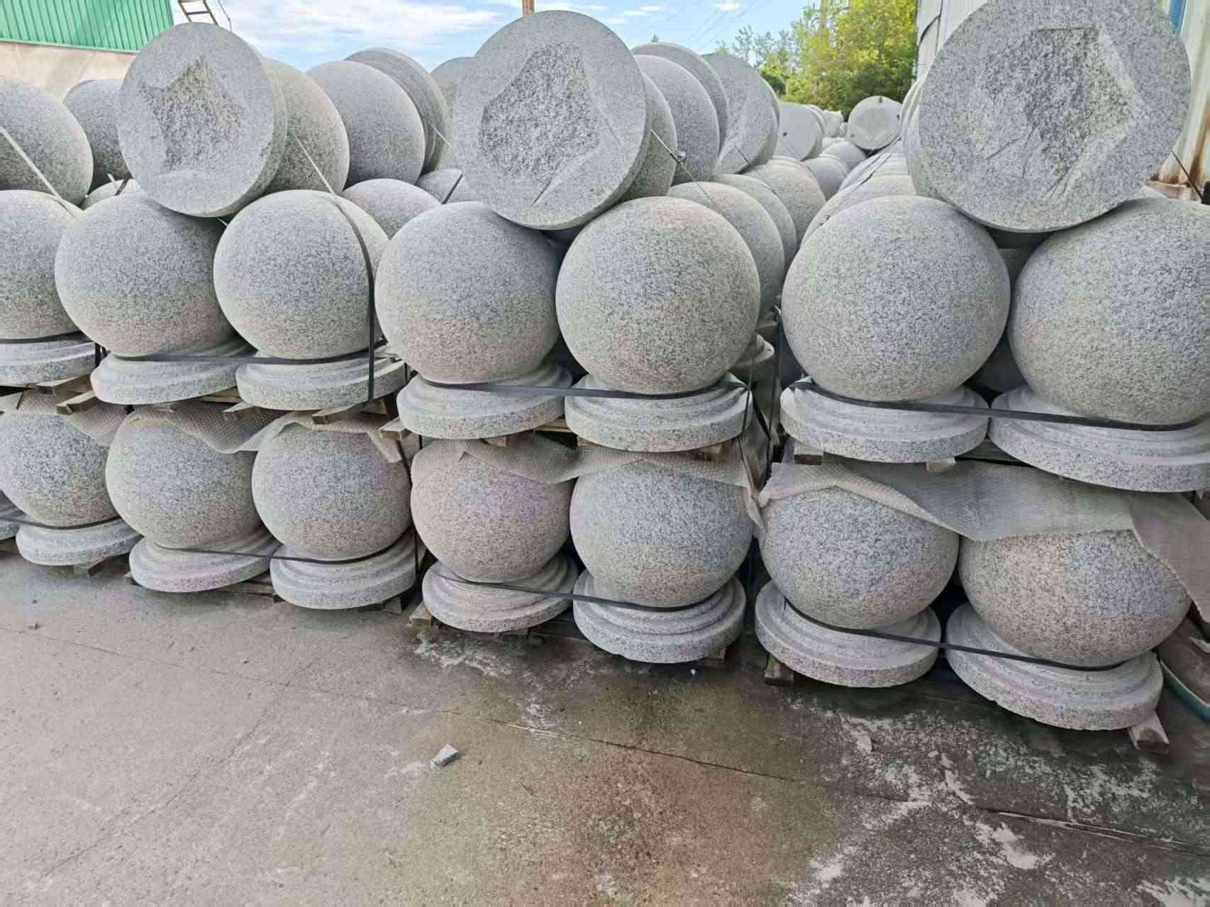 长春圆球石球挡车球