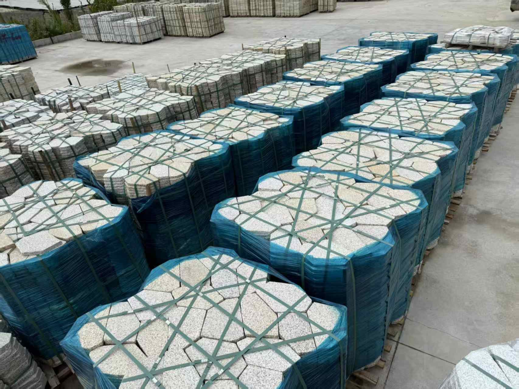 长春黄金麻冰裂纹 碎拼